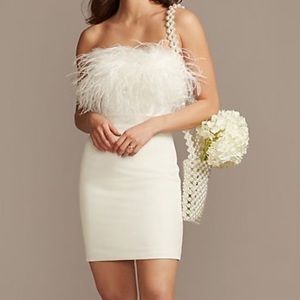 Feather Minidress